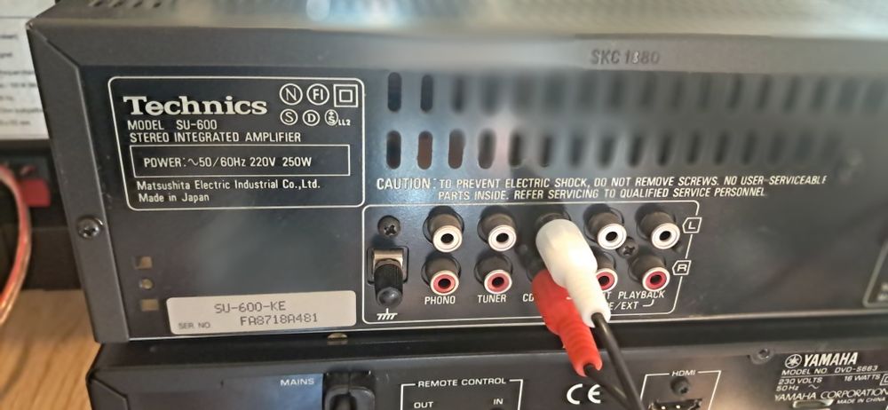 wzmacniacz vintage Technics SU-600.