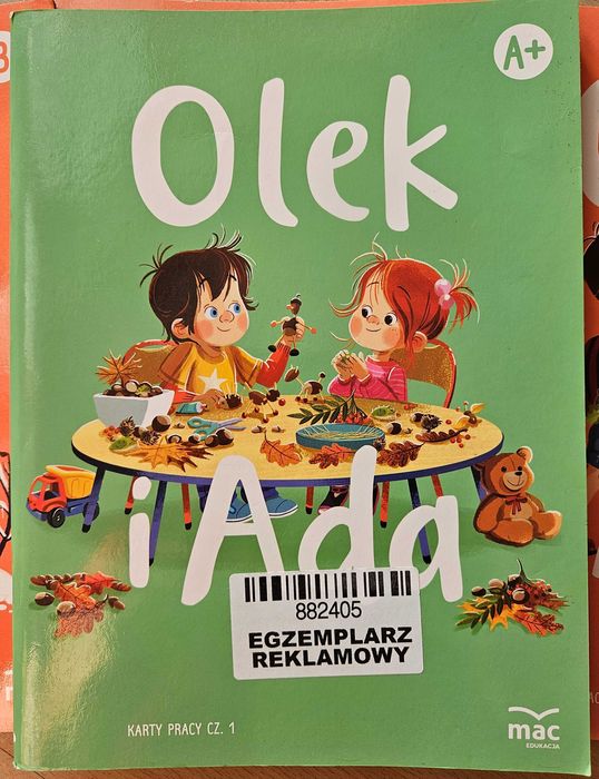 Olek i Ada poziom B. Karty pracy 1 i 4 MAC