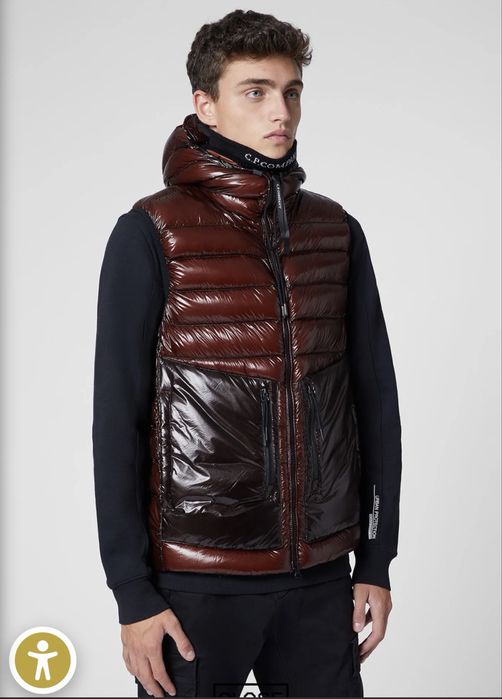 C.p company goggle gilet ооигінальна жилетка чоловіча нова