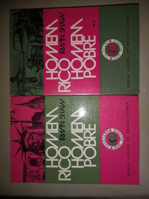 Livros "Homem Rico Homem Pobre" 1 e 2 e Outros livros