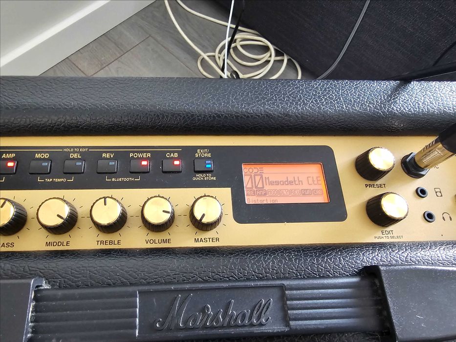Amplificador Marshall CODE50