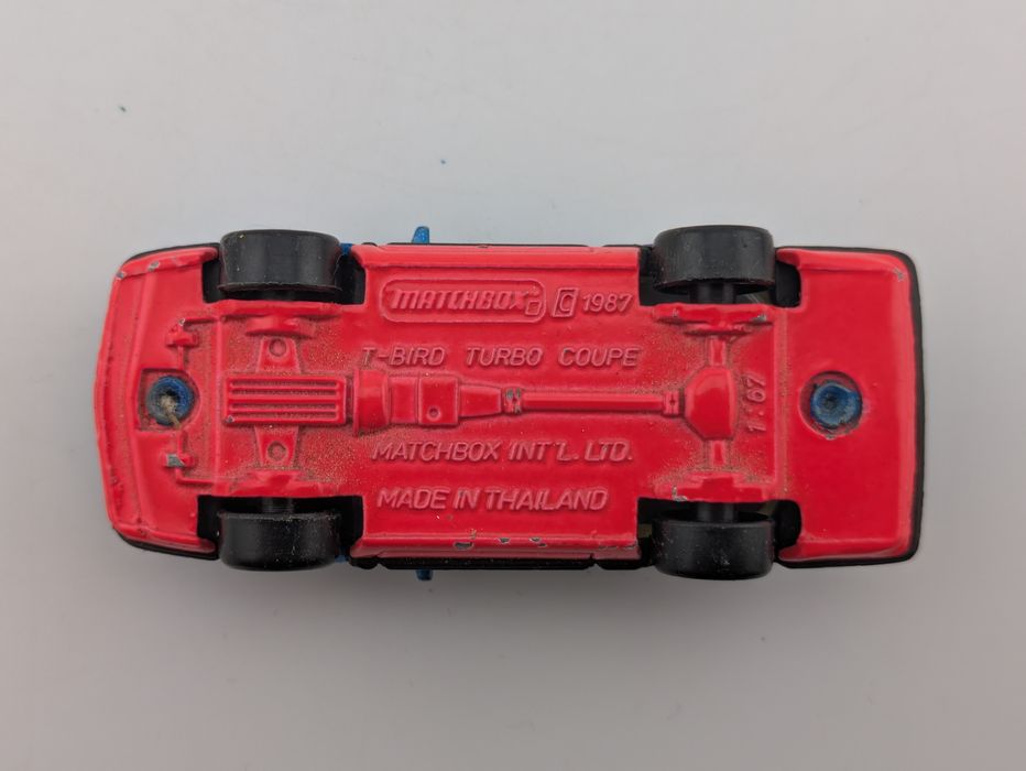 Matchbox Ford T-Bird Turbo Thunderbird Coupe