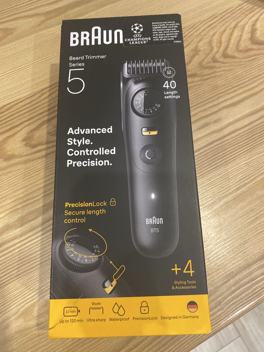Maszynka do brody Braun Series 5 BT5 – jak nowa!