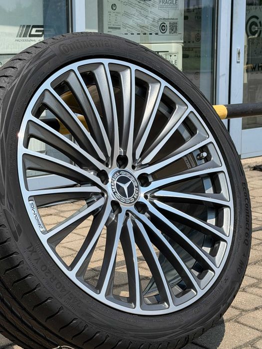 Nowe koła Mercedes 18 cali klasa C 205 206 CLA 118 174 178 A 177 B 247 E 212 211 grafitowo srebrne AMG