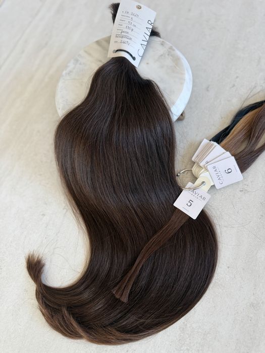 Włosy dziewicze 57 cm | 130 g | #5