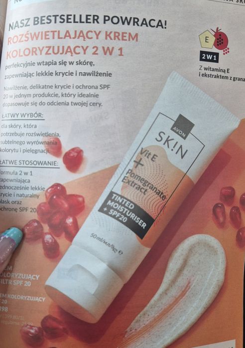 Krem koloryzujący Avon