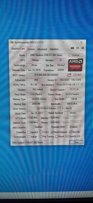 Компьютер i5 2500k/P8H67 MLE/R7 360/8gb ram