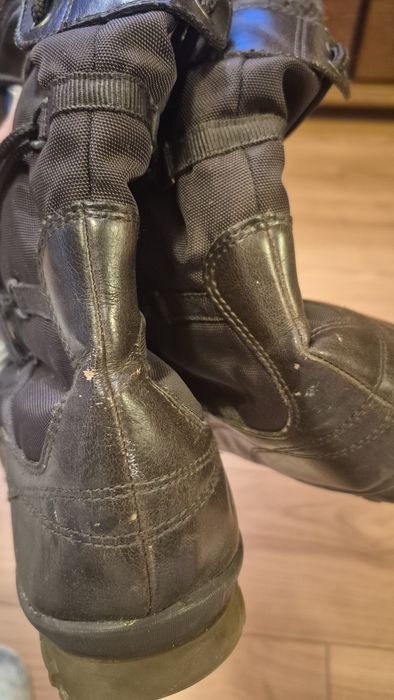 Damskie brązowe buty zimowe
