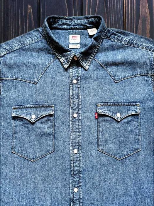 Рубашка джинсовая LEVI´S® оригинал XL