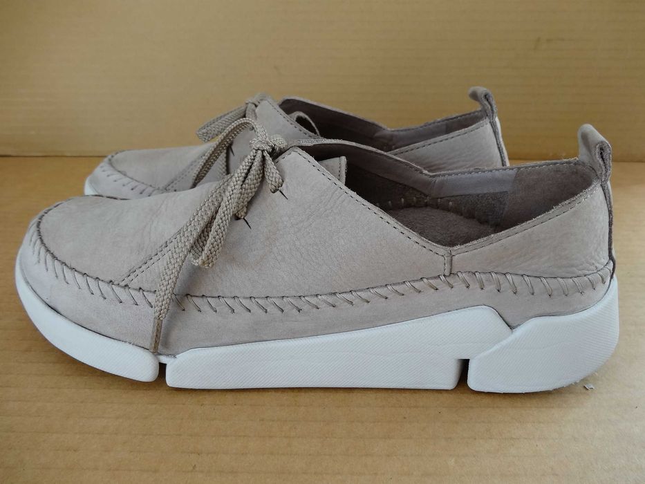 Buty CLARKS TRI ANGEL roz 41,5 SKÓRA Półbuty