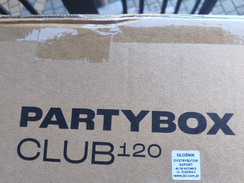 Głośnik JBL PartyBox club 120,nowy, gwarancja