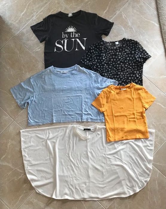 Lote de 14 peças de roupa de várias marcas