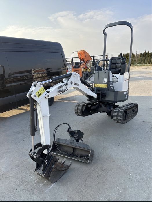 Bobcat e10z 2021r bobcat e19 jcb minikoparka mikrokoparka 1tona 2 tony