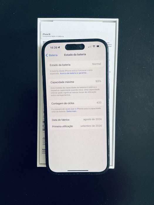 Iphone 16 como novo - 128GB