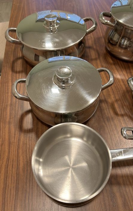 Conjunto de 8 Tachos de Cozinha