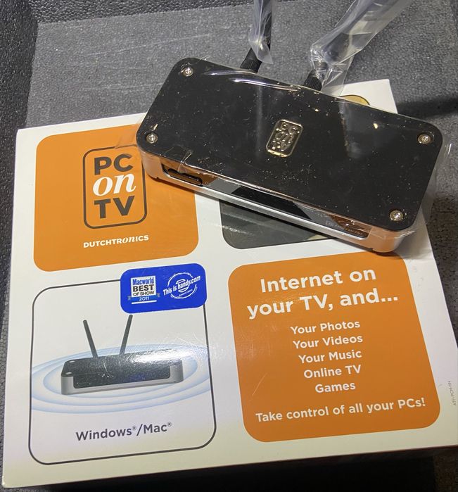 Komputer na tv przez  wiifii  PC on Tv