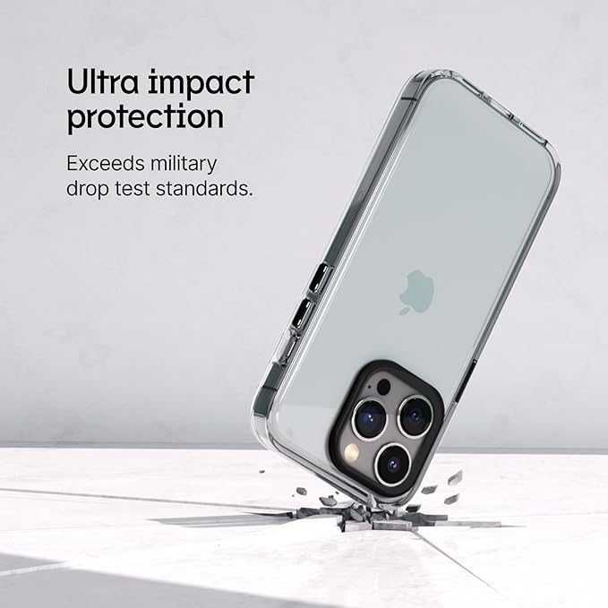 Etui kompatybilne z iPhone 15, przezroczyste