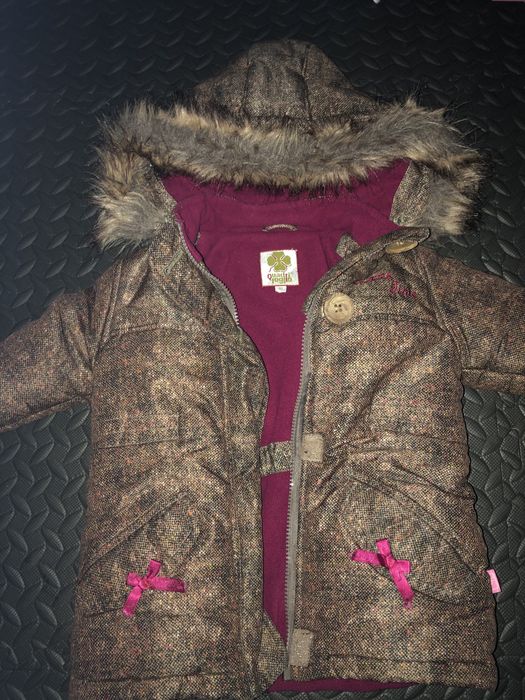Zima Kurtka plaszczyk r.80