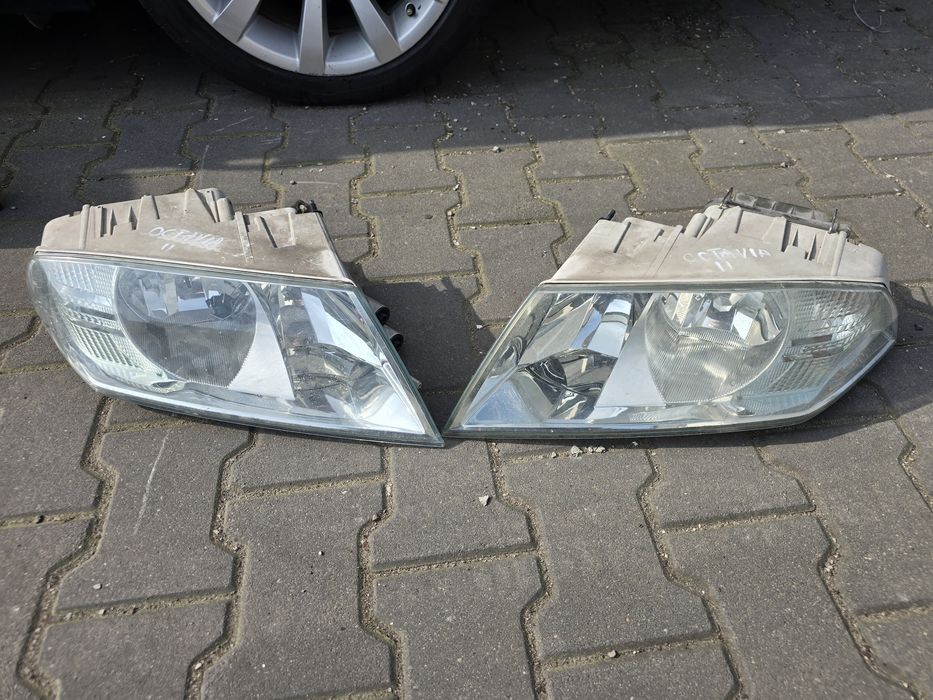 Drzwi Octavia 2 ll 2.0 Fsi Maska Klapa Zderzak Błotnik Lampa 9102