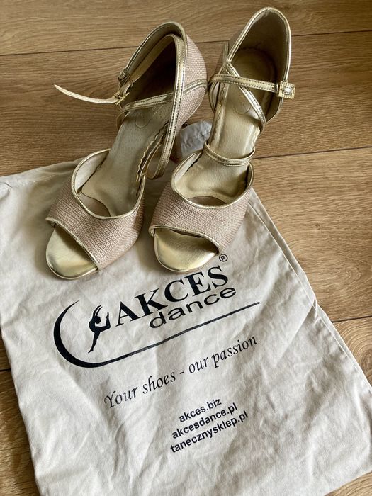 Buty do tańca tanga latino ślubne 37 Akces dance