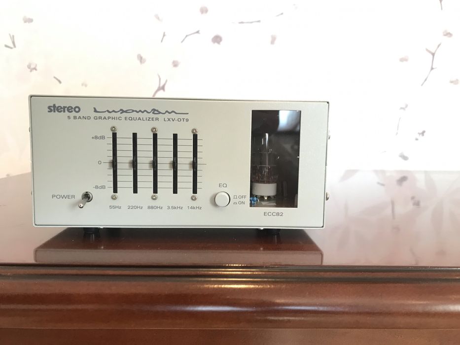 Luxman LXV-OT9 — ламповый 5-полосный эквалайзер (ECC82)