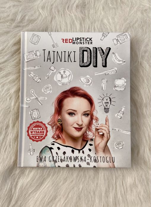 Nowe „Tajniki DIY” Ewa Grzelakowaka-Kostuglu Red Lipstick Monster
