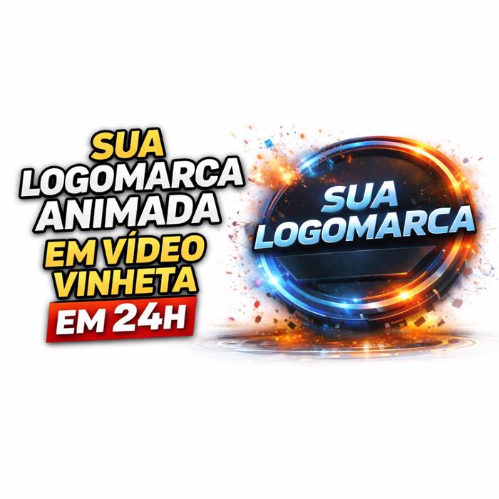 Logótipo Animado em Vídeo | Vinheta Profissional em 24h