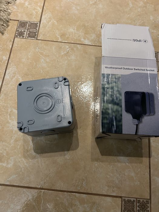 Розетка вологозахищена IP66, з USB