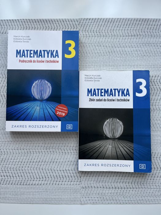 Matematyka 3 Pazdro Komplet podręcznik + zbiór zadań