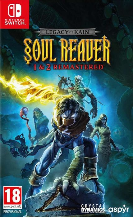 Legacy of Kain Soul Reaver 1 & 2 Remastered SWITCH Uniblo Łódź