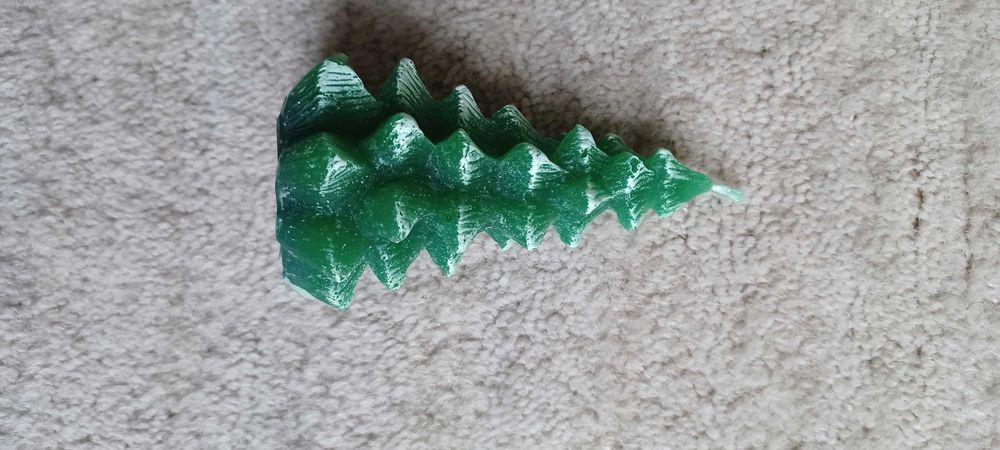 Świeczka CHOINKA zapachowa, tradycyjna, pachnąca. Wys. 11 cm. NOWA