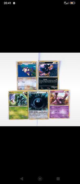 11 cartas Pokémon