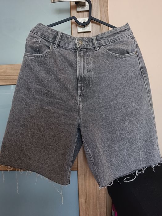 Krótkie spodenki szorty jeansowe damskie