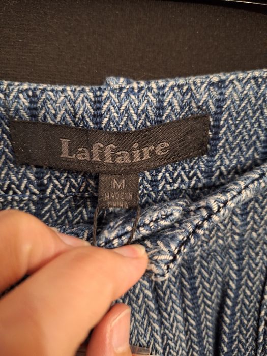 Laffaire, damskie spodnie culotte materiałowe, r. M