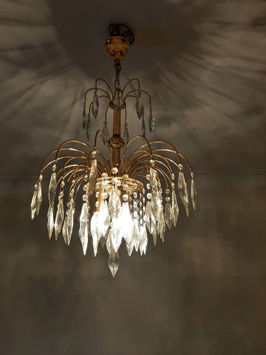 Candeeiro de cristal,  teto