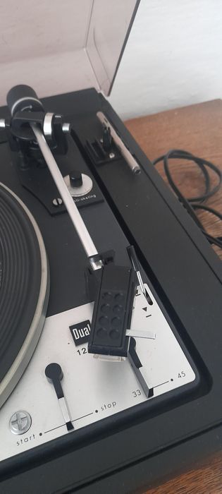 Gramofon Dual CS 1226 automatyczny czarny igła shure