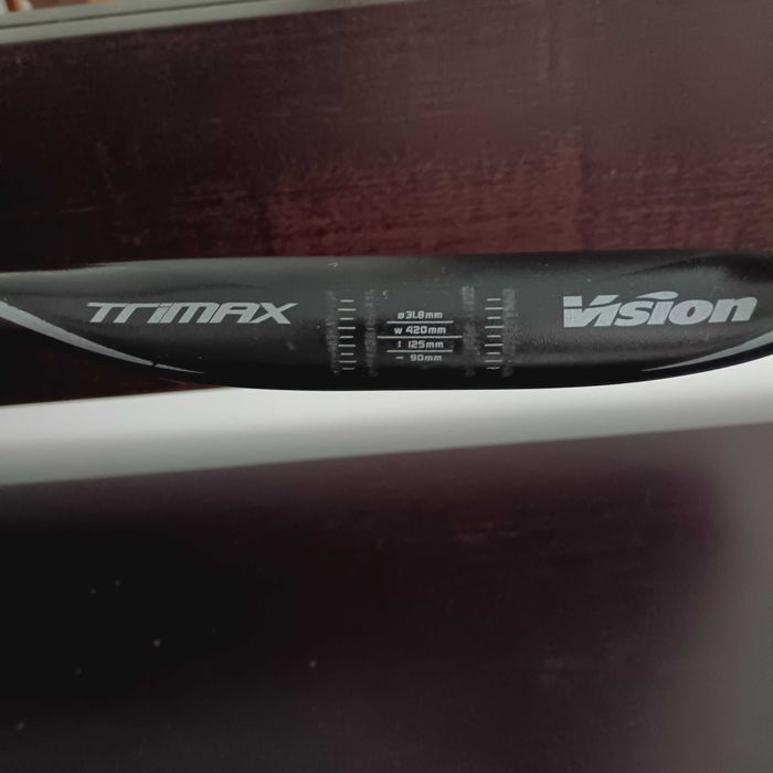 Guiador TRIMAX VISION 420 mm + Avanço FSA ACR 80 mm