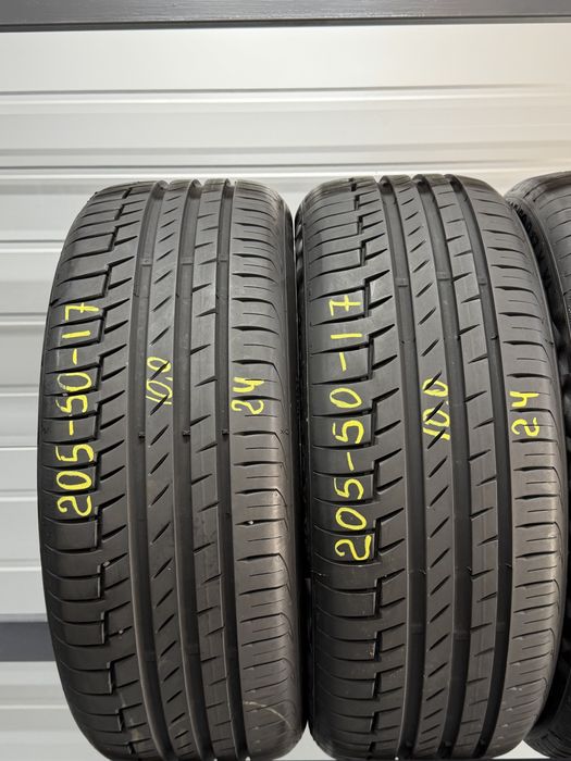 Літні шини 205/50r17 (93Y) XL Continental Premium Contact 6. Ціна 2500грн/шт.