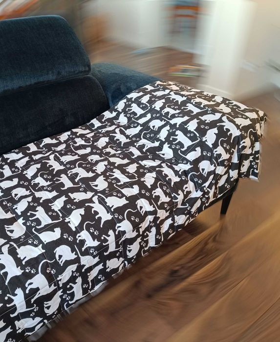 150x200 Kołdra obciążeniowa koc sensoryczny dla dorosłych WZORY 5kg