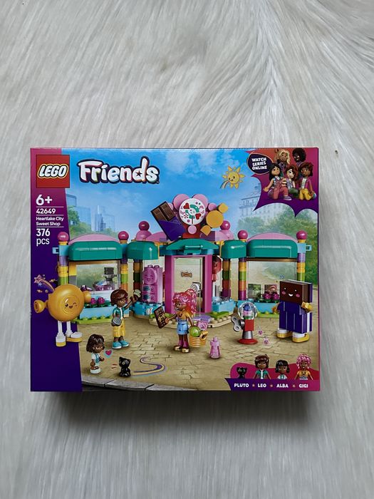 Nowe LEGO Friends 42649 Sklep z cukierkami w Heartlake