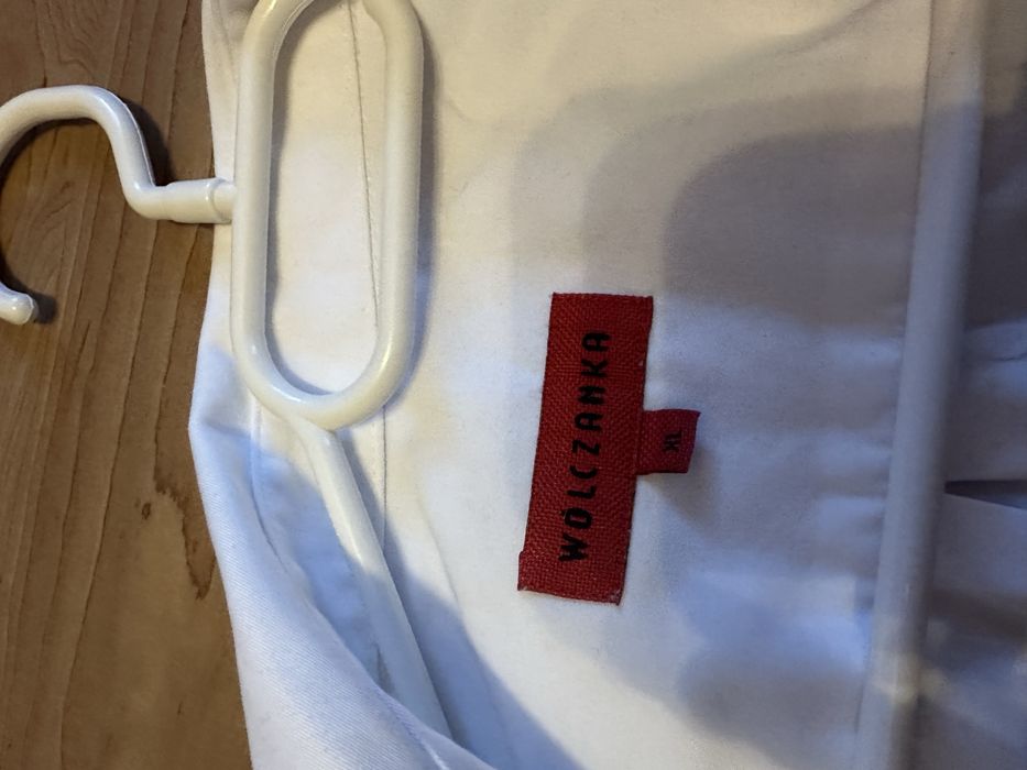 Koszula Biala Męska  Wólczanka