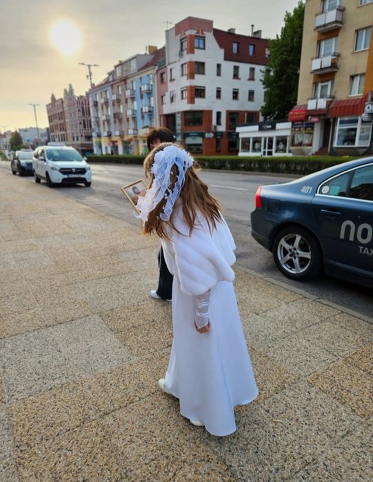 Alba komunijna bez futerka