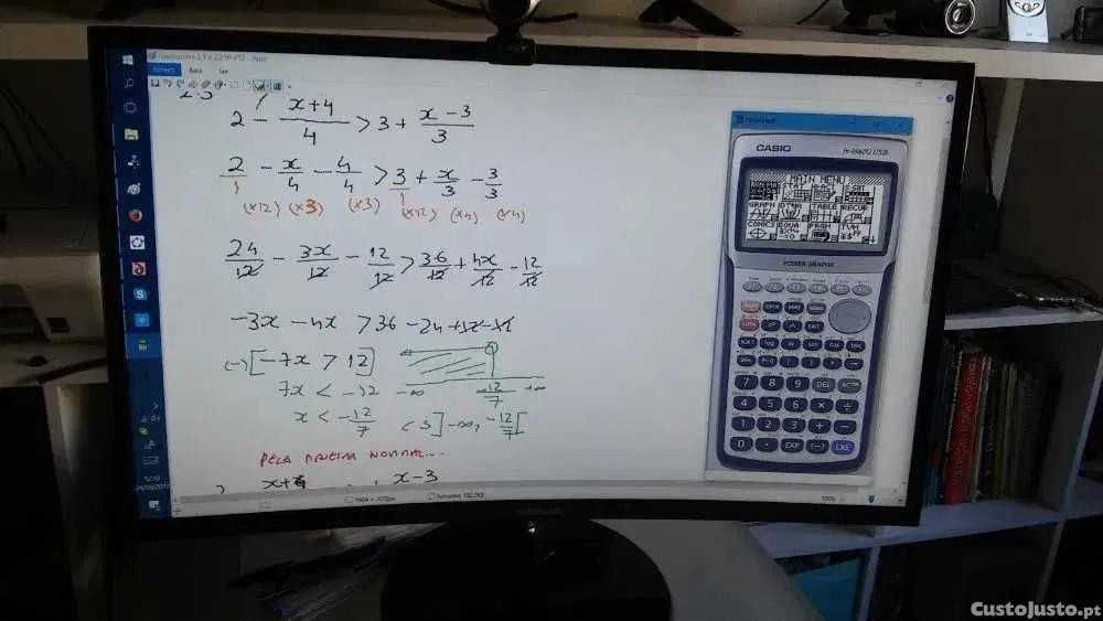 Explicador de matemática e física em Setúbal/Palmela/Online