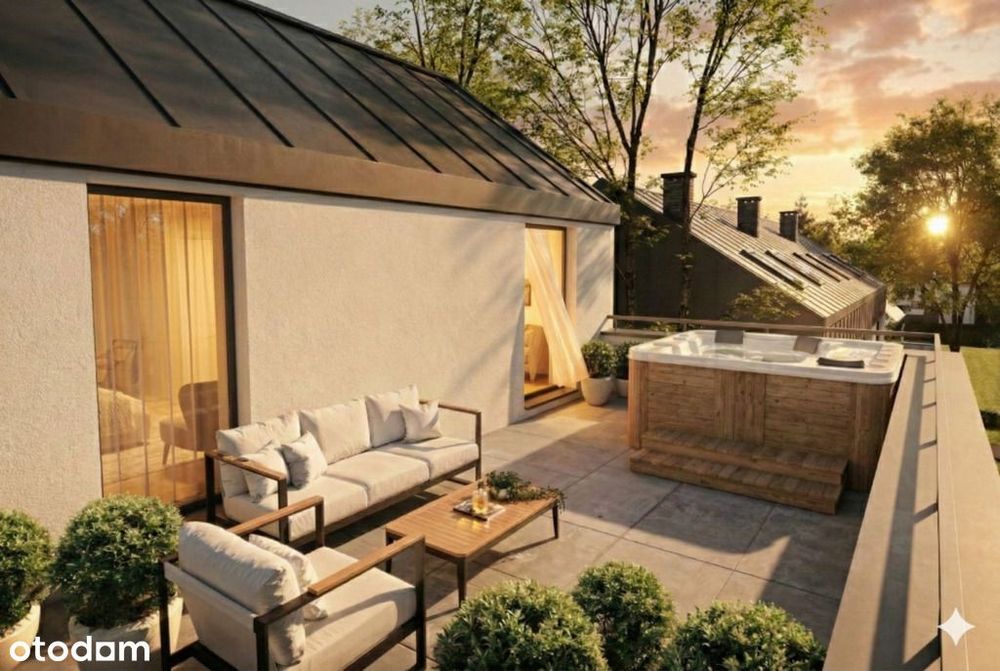 Nowe mieszkanie z tarasem 25mkw oraz z Jacuzzi