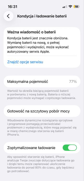 iPhone 13 mini 128 GB Starlight (biały) – bardzo dobry stan, komplet