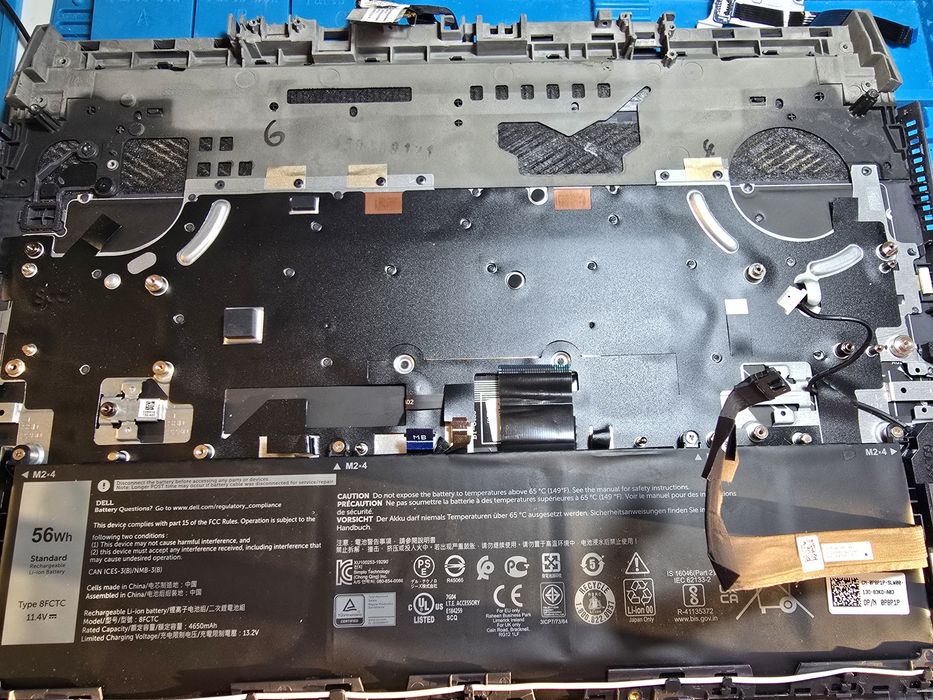 Laptop gamingowy Dell G15 5510 uszkodzony!