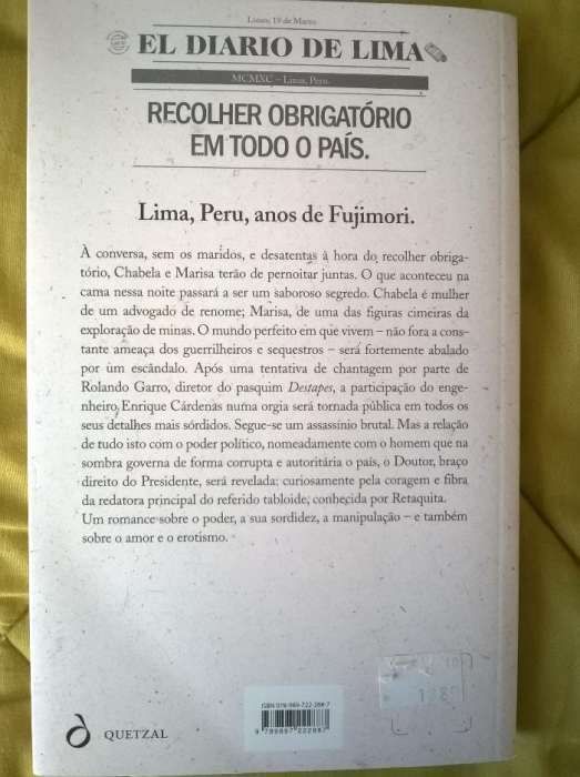 cinco esquinas Mario Vargas Lhosa