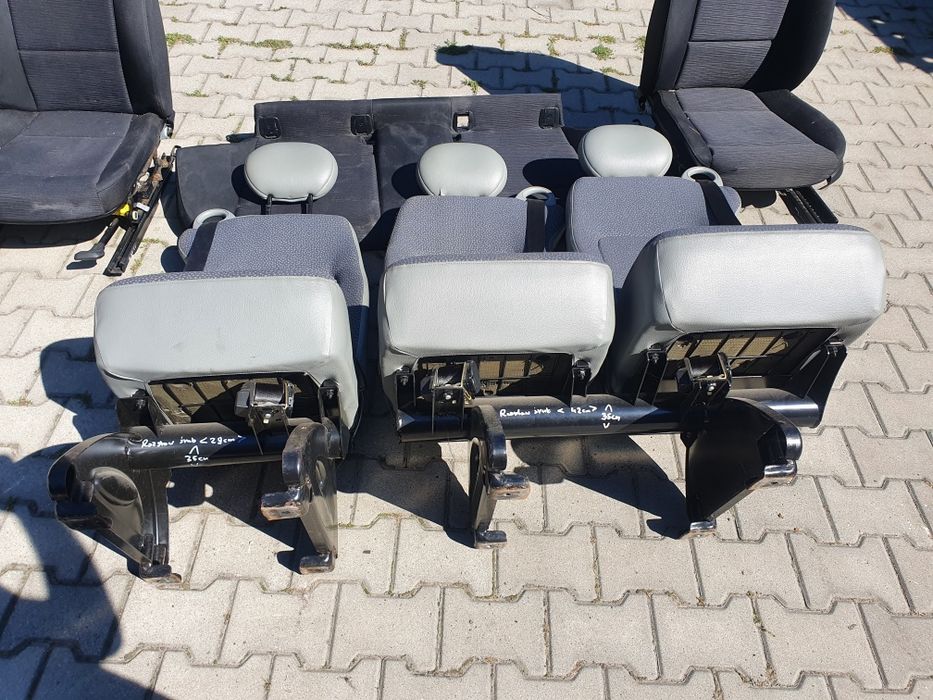 Fotele Fotel Pojedyncze Podwójne Pasy Bus Autobus Trafic Master Movano