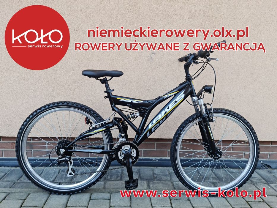 Rower górski MTB LAKES koła 26 SHIMANO ACER aluminium rabat okazja