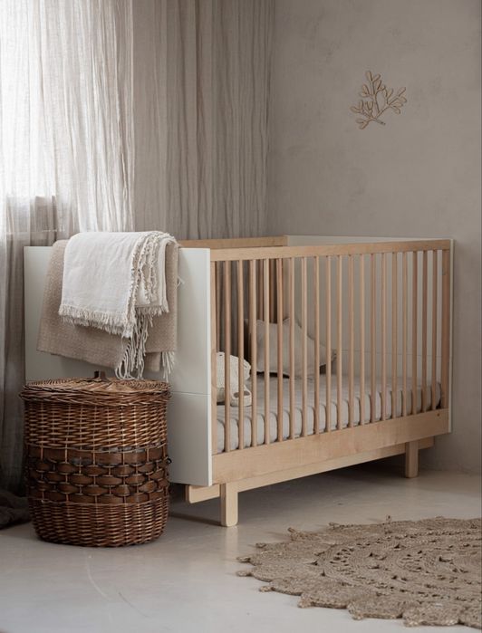 Lozeczko Wood Luck Design 140x70 2w1